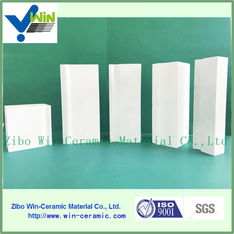 China 92_ 95_ alumina ceramic tile for chutes